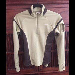 Nike FIT DRY Zip Neck Running Jacket Size XS