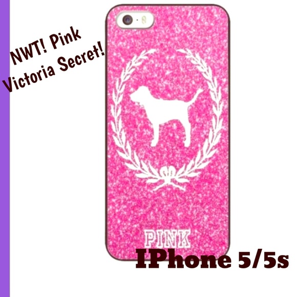PINK Victoria's Secret Accessories - PINK! VS dog logo iPhone 5/5s Hard Case! 🎉SALE