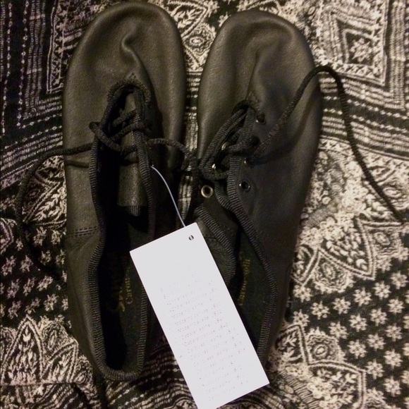 Sansha black jazz shoes