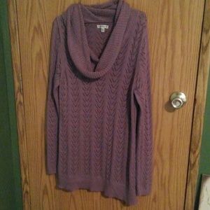 Drape Neck Sweater