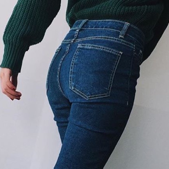 American Apparel Pencil Jean Medium Stonewash