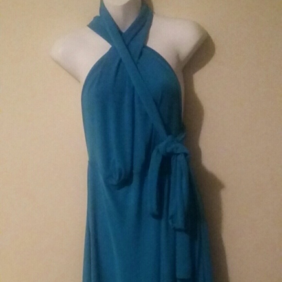 no Dresses & Skirts - Touqoird tie up dress(offers please)