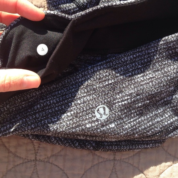 🍃SOLD🍃 Lululemon Cocoa pique Leggings 4 - Picture 4 of 4