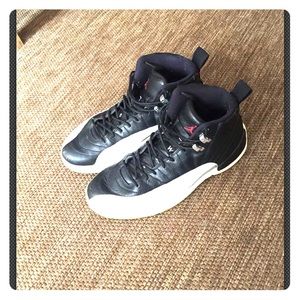 Classic  high top basketball  air Jordan's.