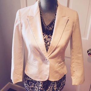 White LOFT Blazer