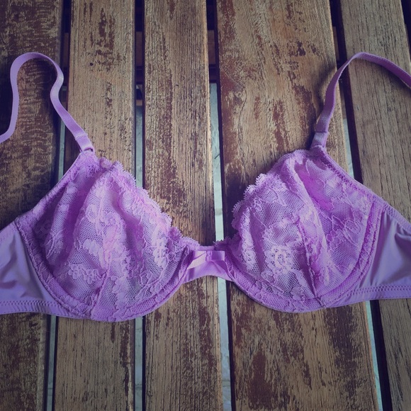 VS Unlined Demi/Demi-Buste NonDouble Bralette 32B