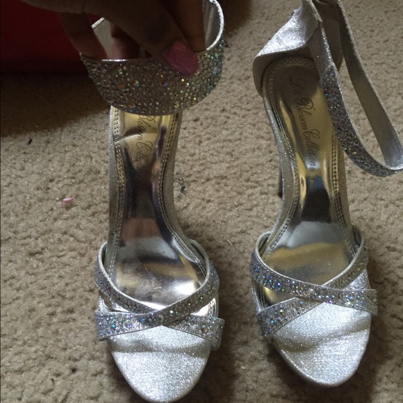 Silver shoes