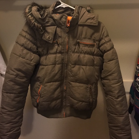 Parka inspired puffer jacket