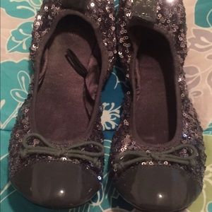 Sequin Flats