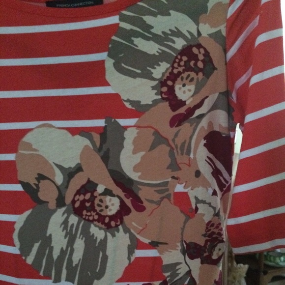 French connection floral cotton dress