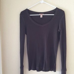 Dark brown long sleeve