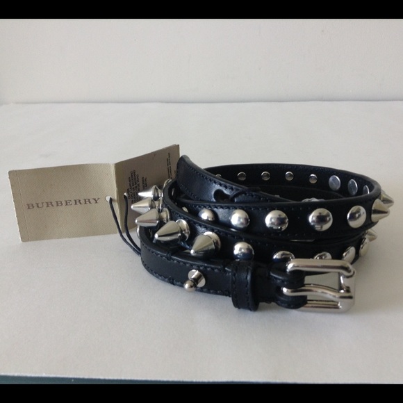 burberry studded belt