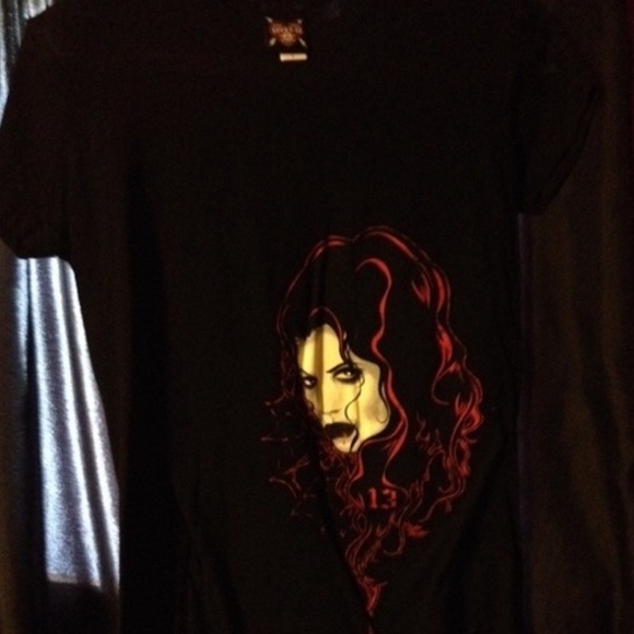 Lucky 13 vampire girl t-shirt