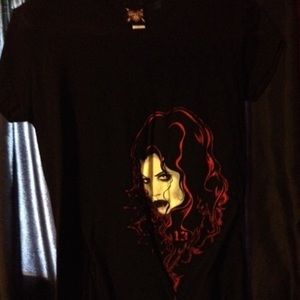 Lucky 13 vampire girl t-shirt