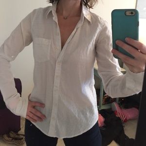 White button down shirt