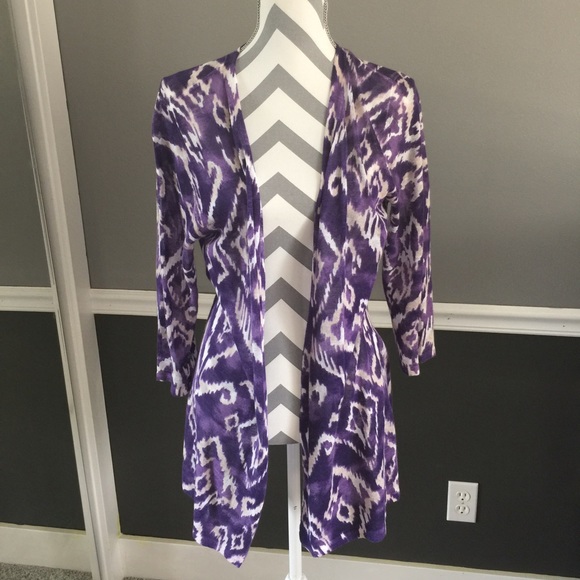 Travelers Collection by Chicos Purple Top - Picture 1 of 4