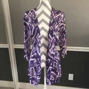 Travelers Collection by Chicos Purple Top