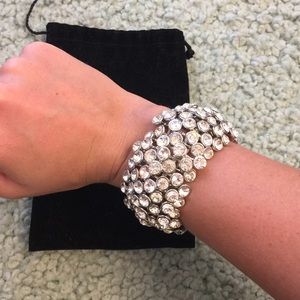 Crystal BCBG MaxAzria Stretch Bracelet