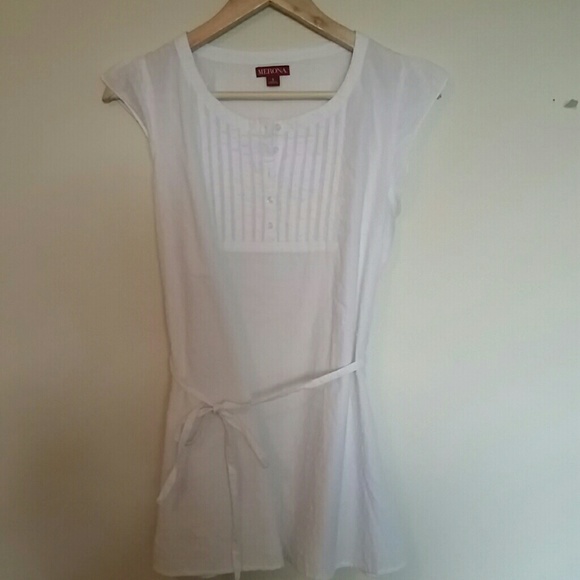 White peasant blouse