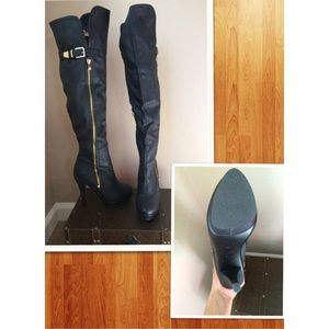 Charlotte Russe knee high boots