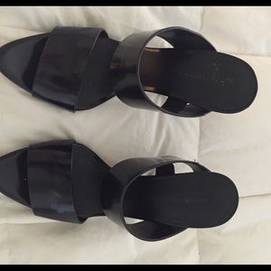 Black Alexander wang heels