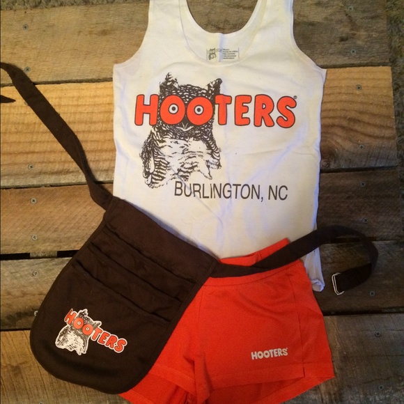 Hooters uniform white