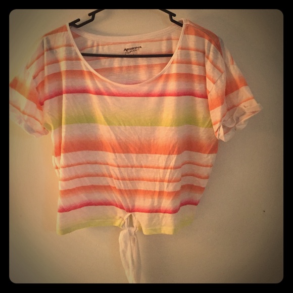 Arizona short sleeve crop top