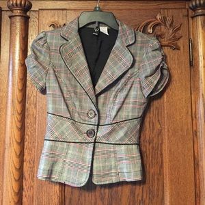 Windsor shot sleeved blazer