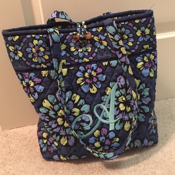 Monogrammed Vera Bradley bag