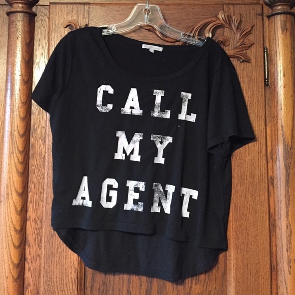 Charlotte Russe 'Call My Agent' Tee
