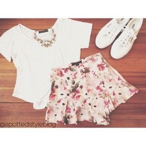 Floral shorts