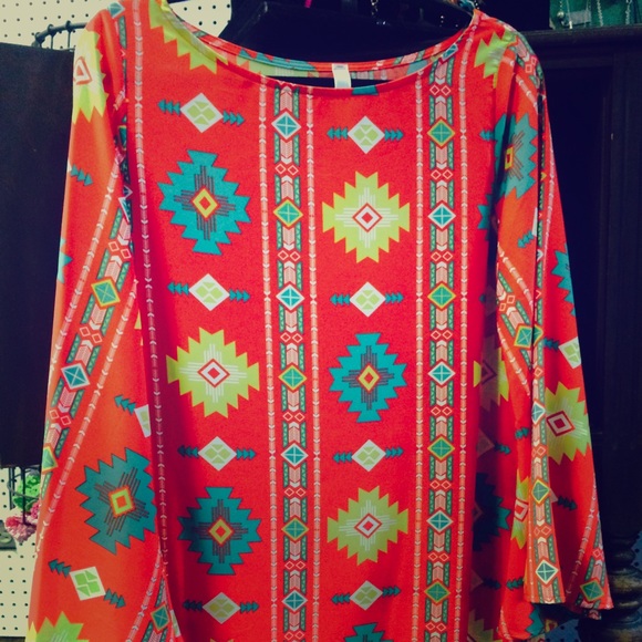 Simply Gorgeous Aztec fall dress