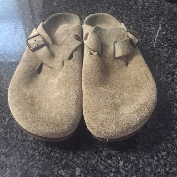 Tan Birkenstocks