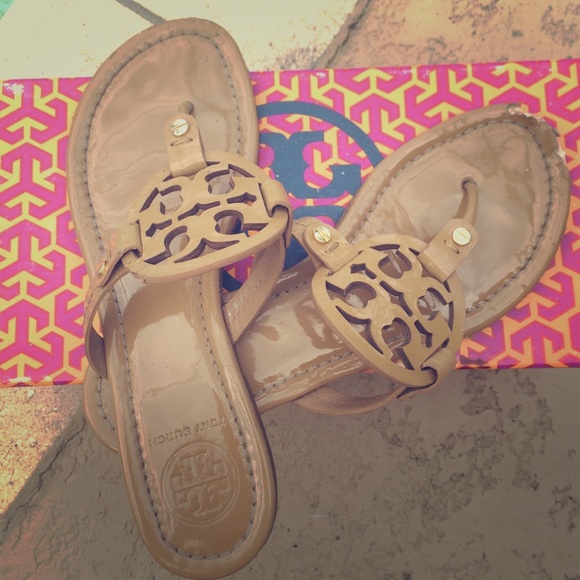 Tory Burch miller sandals tan