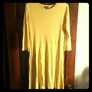 Yellow women's dress