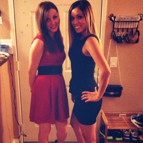 Bebe Peplum LBD - Picture 2 of 2