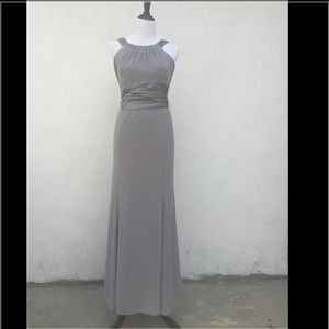 Davids bridal grey gown