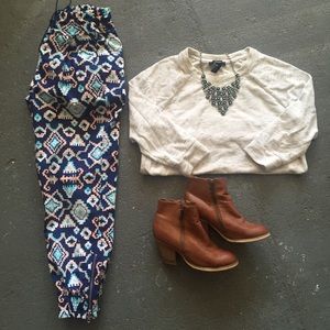 Levi's Aztec twill joggers