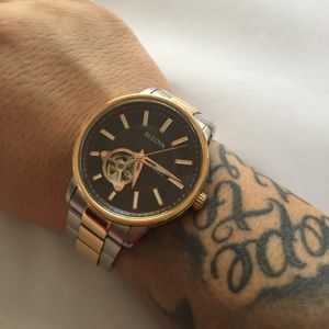 Bulova mechanical winding watch