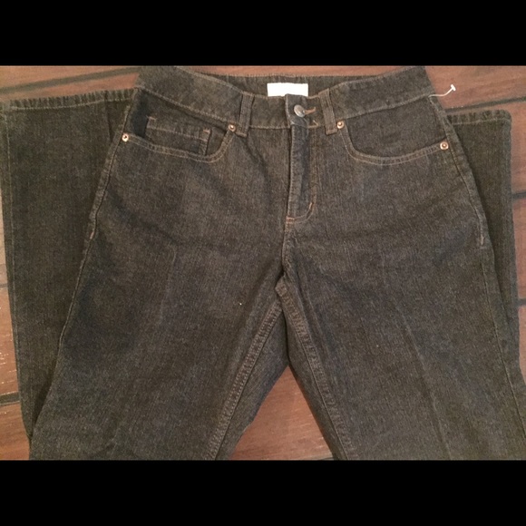 Coldwater Creek dark denim jeans size 8 petite