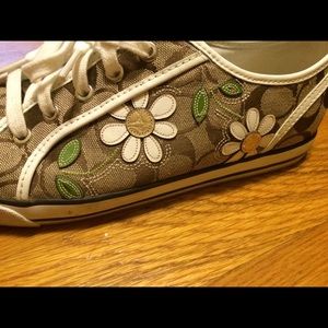 Custom coach shoes..reposh