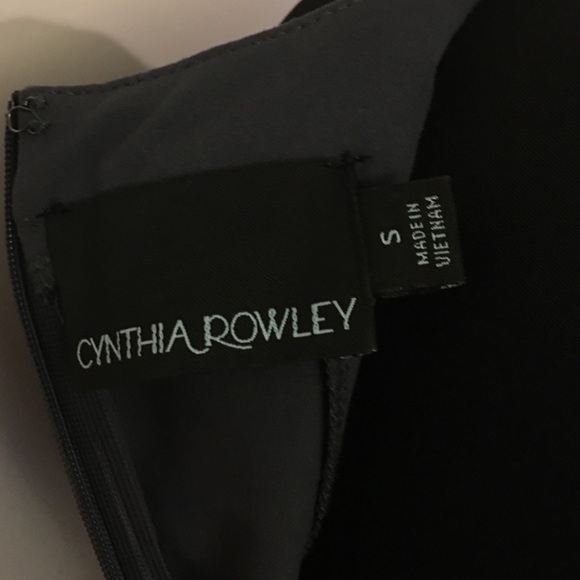 Gray Racer Back Dress with Metal Details - Picture 4 of 4