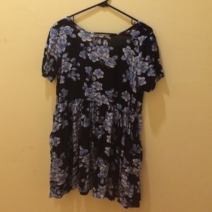 Asos loose floral-printed dress