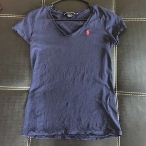 Polo v-neck