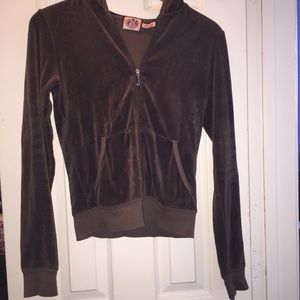Brown Juicy Couture Track Jacket