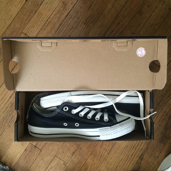 Black Low Top Converse