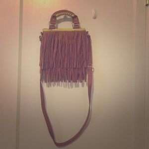 Steve Madden Fringe cross body bag