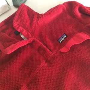 Red Patagonia jacket
