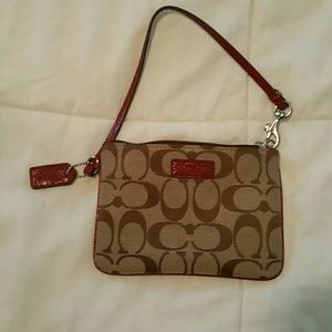 Coach wristlet
