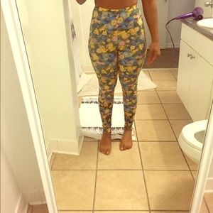 AMERICAN APPAREL LEGGINGS HIGH WAISTED